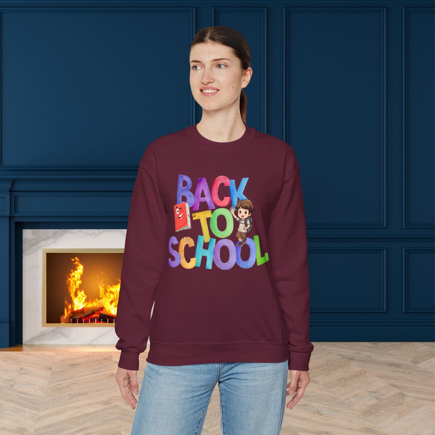 We Love Teachers Sweatshirt, Teacher Sweatshirt, Teacher Back To school unisex jersey short sleeve.First Day Vibes Sweatshirt.