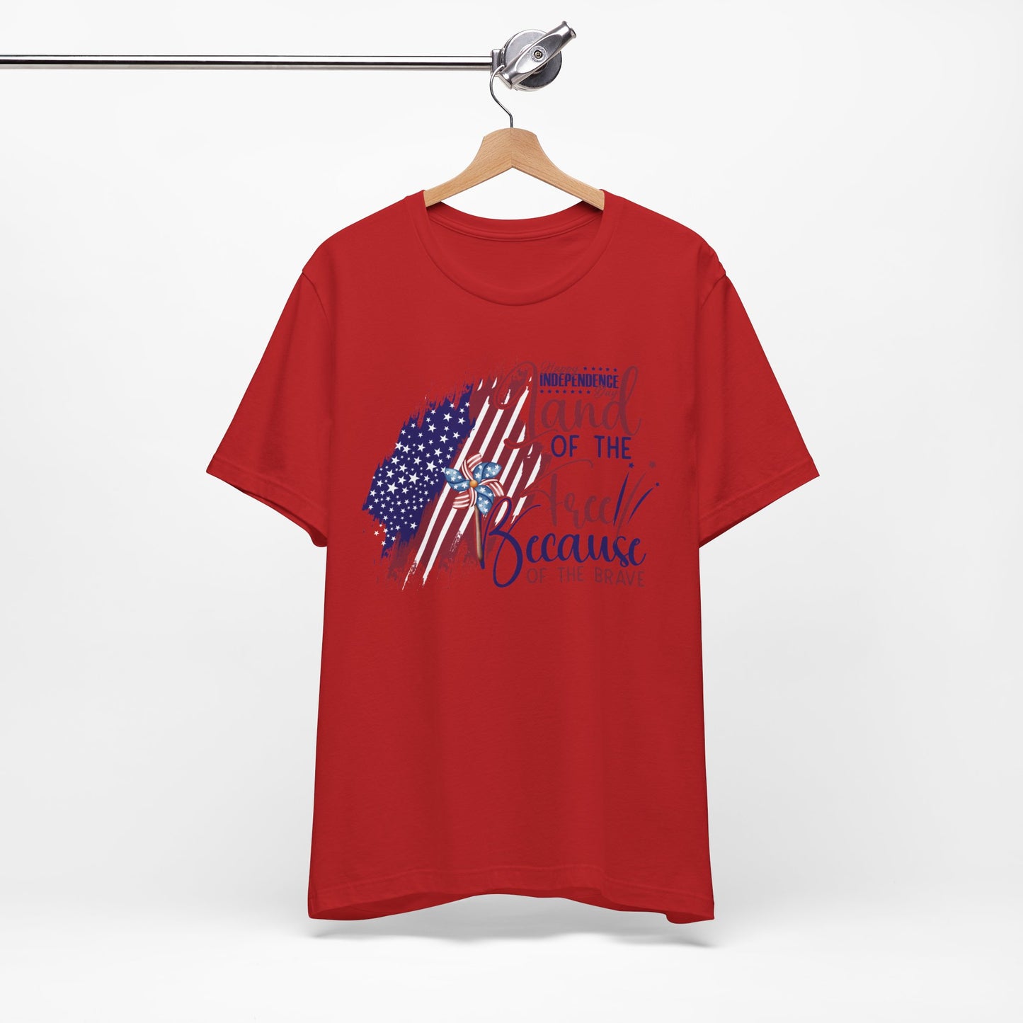 4th of July T-shirt, Happy Independence DayT-Shirt, Fourth of July unisex jersey short sleeve.