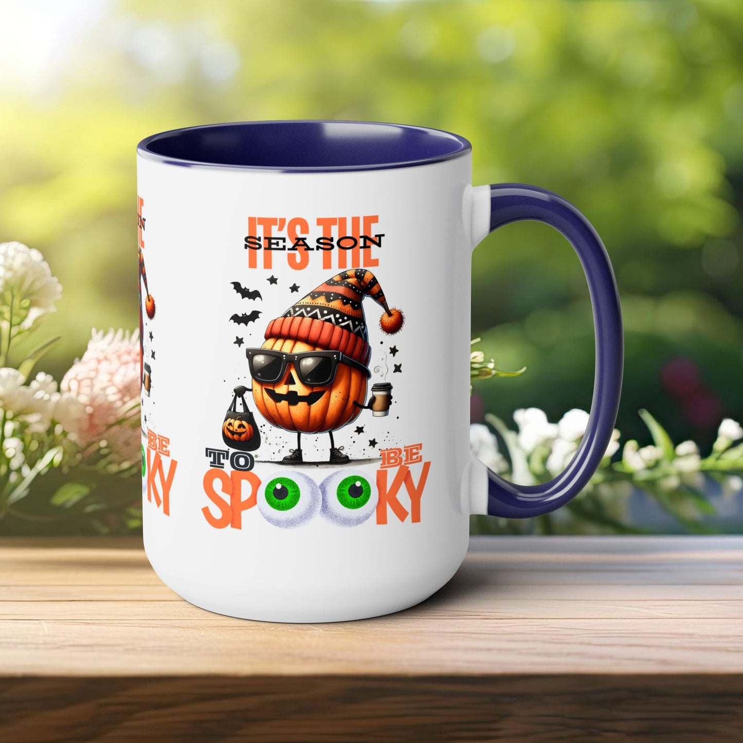 It's The Season To Be Spooky Halloween Coffee Mug,  Let's Go Halloween Coffee Mug, Trick or Treat Halloween Coffee Mug, Cute Skeleton Coffee Mug, Spooky Season Halloween Coffee Mug.