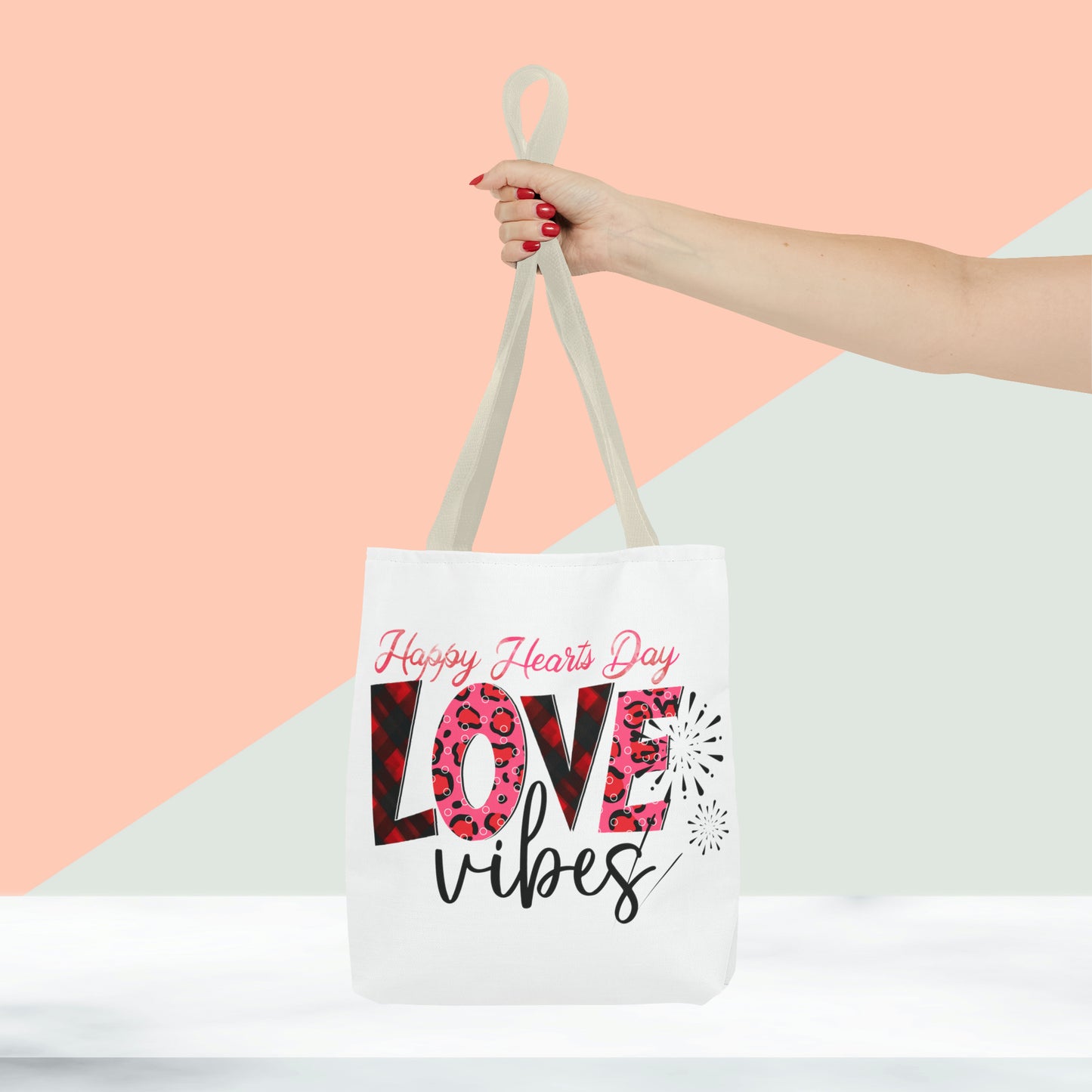 Happy Valentines Day Tote Bag