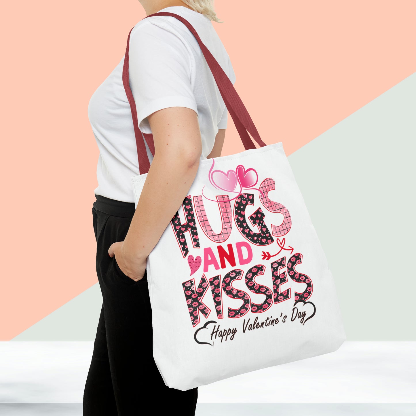 Happy Valentines Day Tote Bag