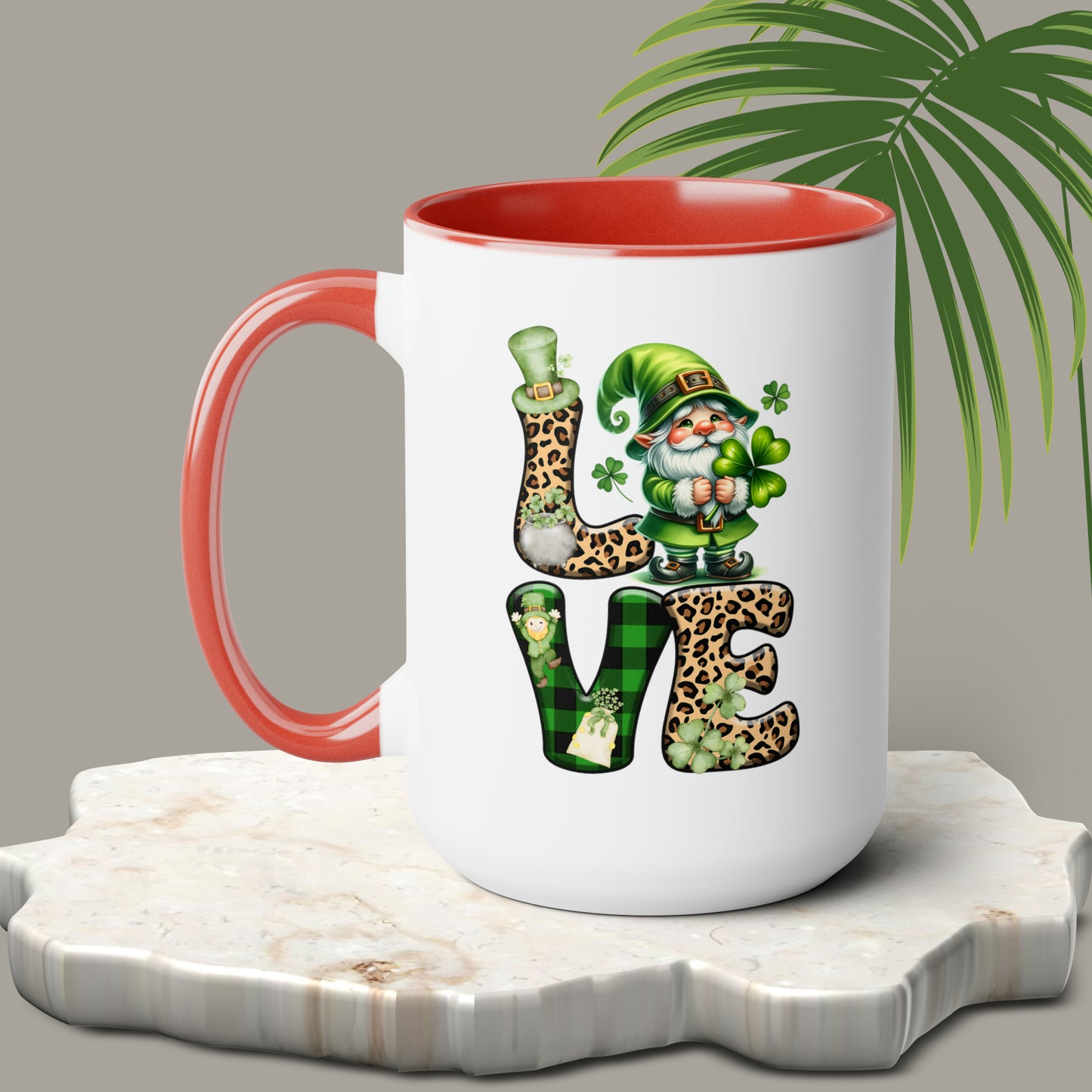 St Patrick's Day two-Tone Coffee Mugs, 15oz