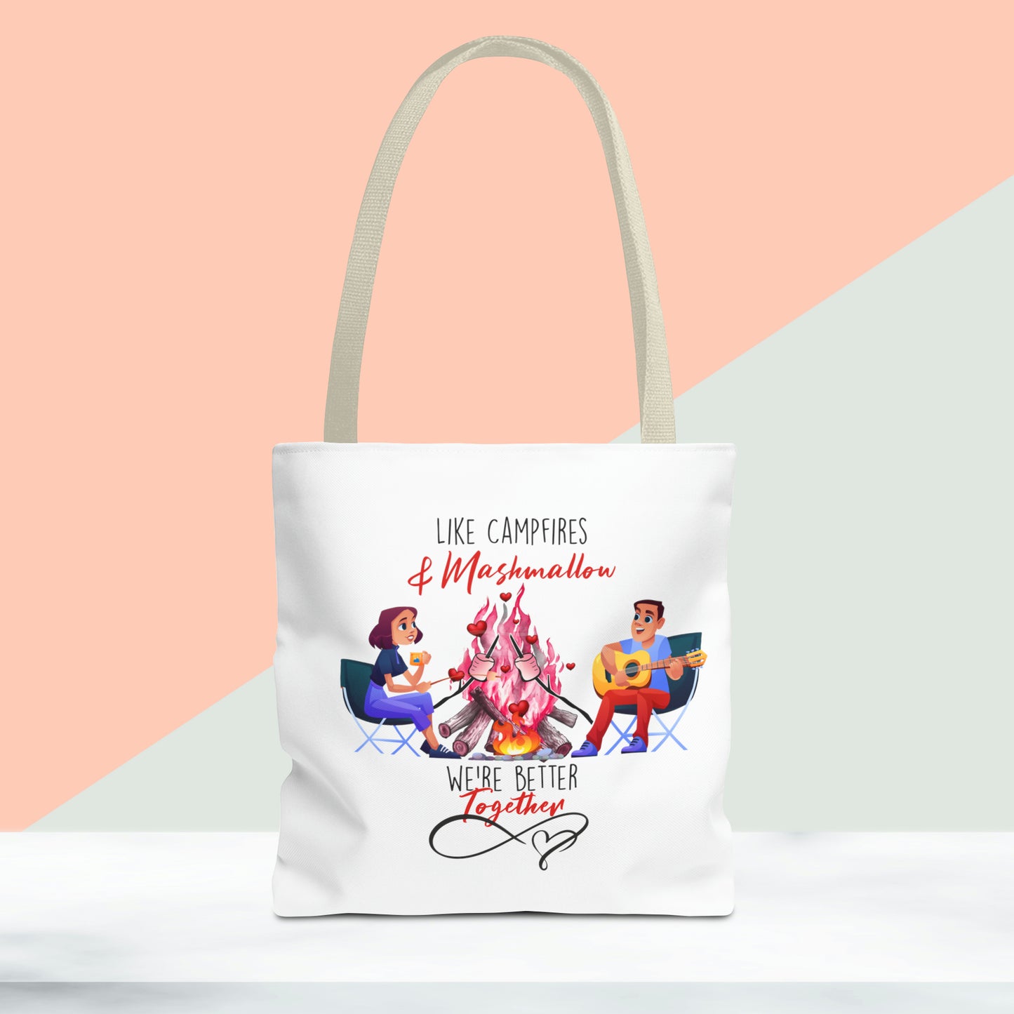 Happy Valentines Day Tote Bag