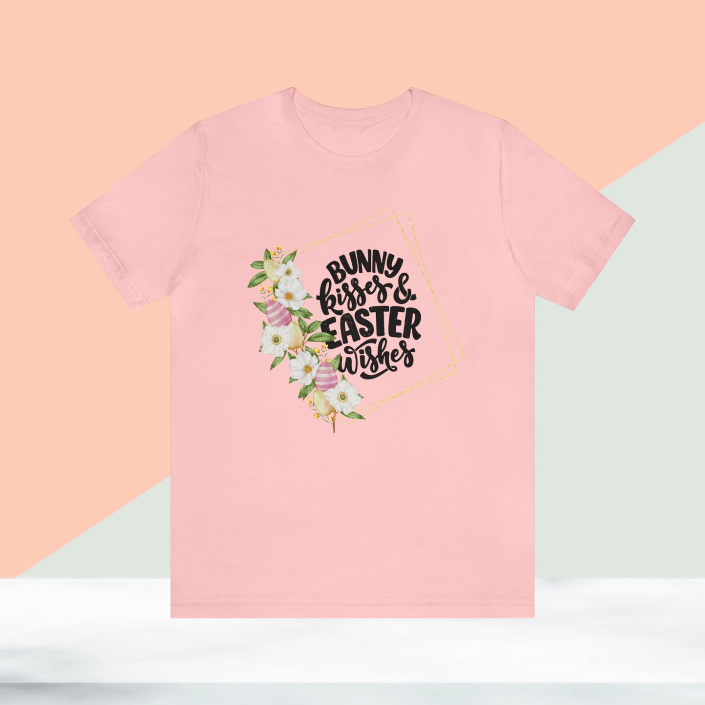 Happy Easter Wishes Unisex Jersey Short Sleeve Tee