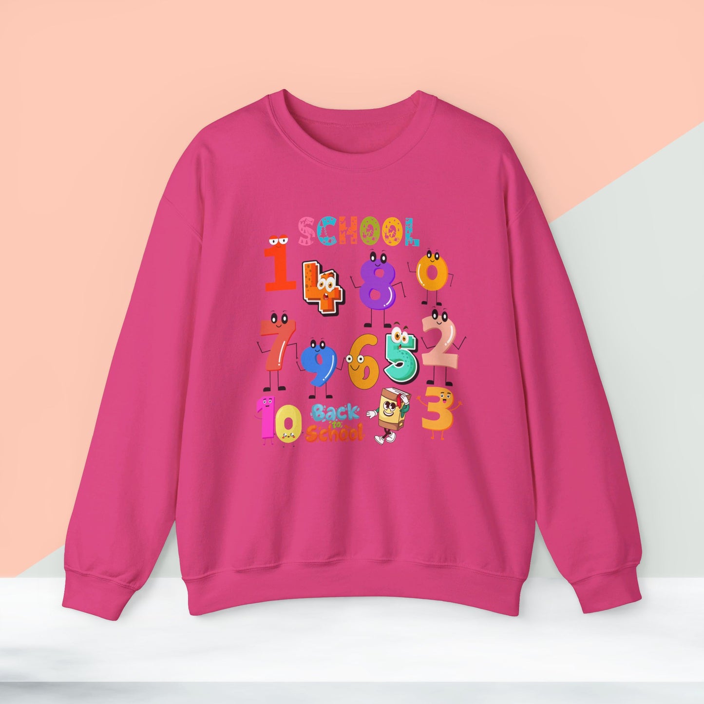 We Love Teachers Sweatshirt, Back To school unisex heavy blend crewneck sweatshirt, Teacher Back To school  Sweatshirt. First Day Vibes Sweatshirt.