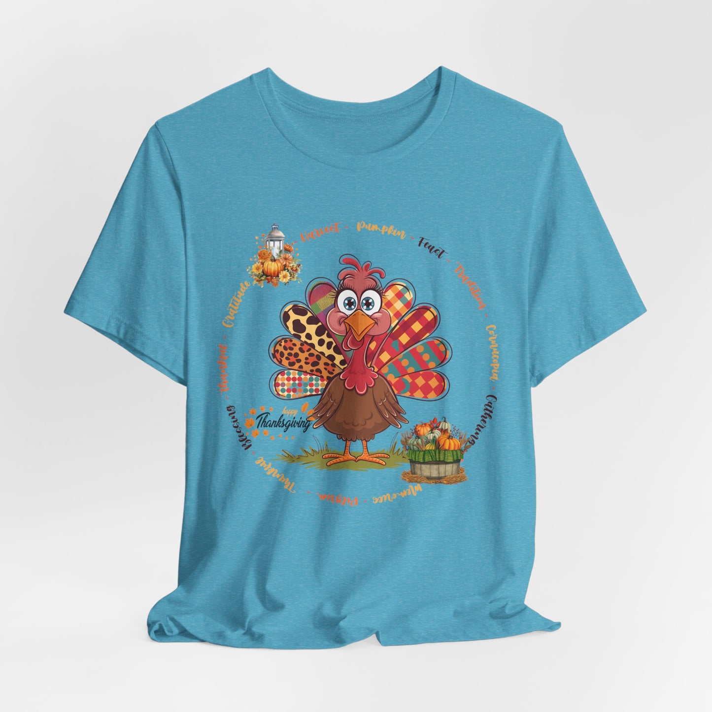 Happy Thanksgiving T-shirt, Happy thanksgiving 2024 T-shirt, Thanksgiving Gift,Turkey Shirt, Family Thanksgiving, Holiday Outfit.