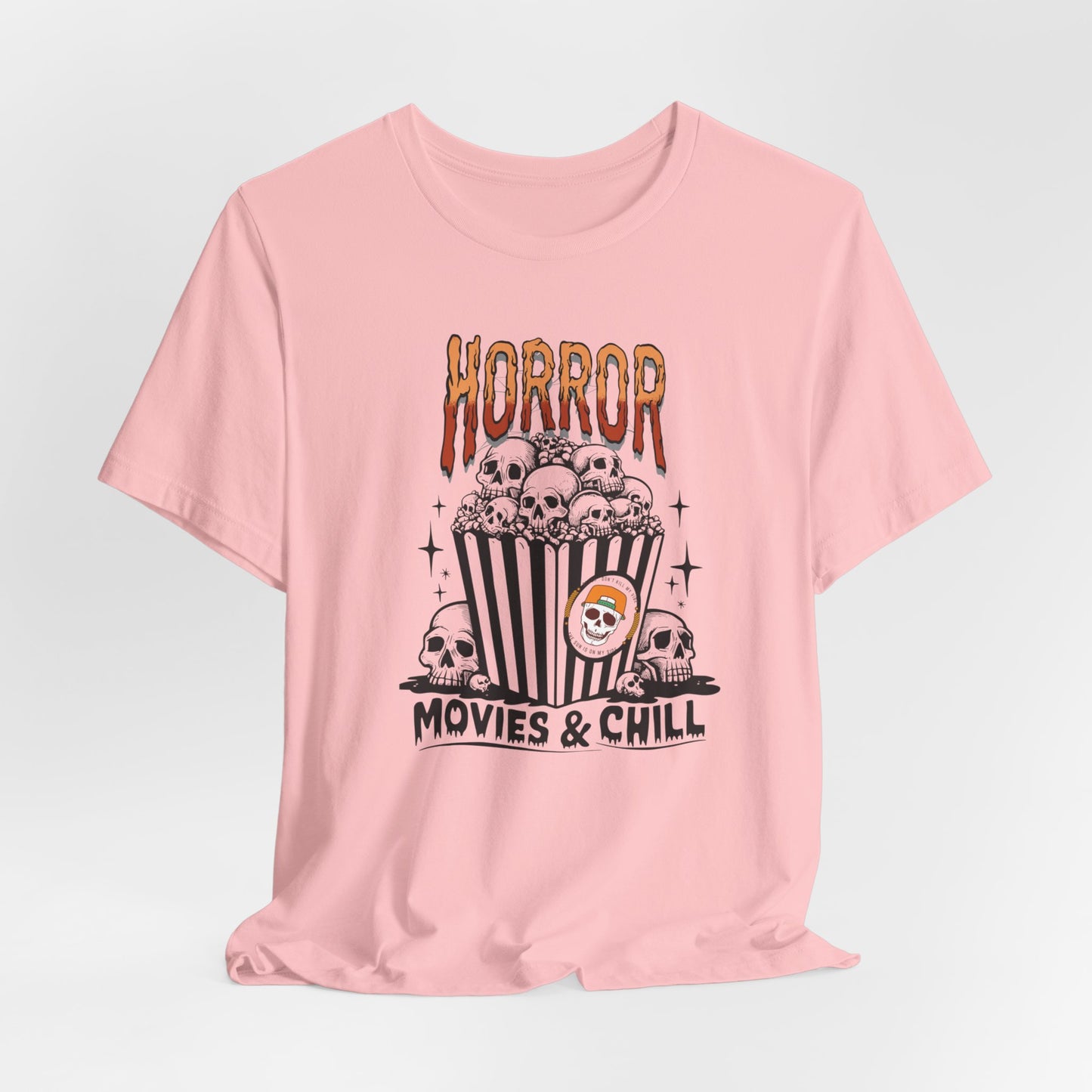 Horror Movies & Chill T-shirt, Happy Halloween T-shirt, Trick Or Treat T-shirt, Halloween T-shirt, Cool Halloween T-shirt, Spooky T-shirt,