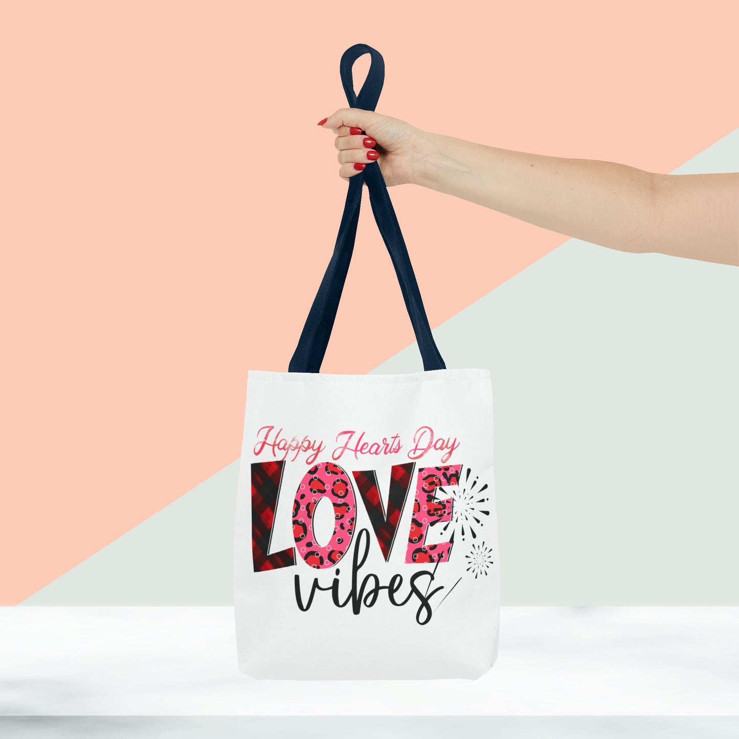 Happy Valentines Day Tote Bag