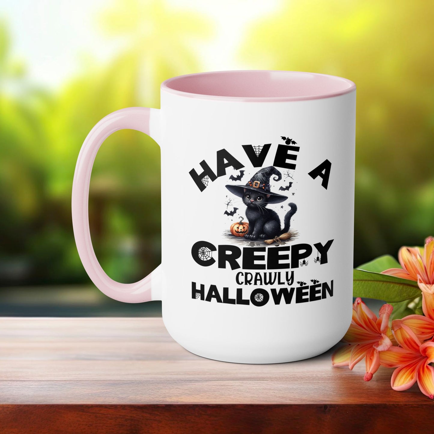 Have A Creepy Crawly Halloween Coffee Mug,  Let's Go Halloween Coffee Mug, Trick or Treat Halloween Coffee Mug, Cute Skeleton Coffee Mug, Spooky Season Halloween Coffee Mug.