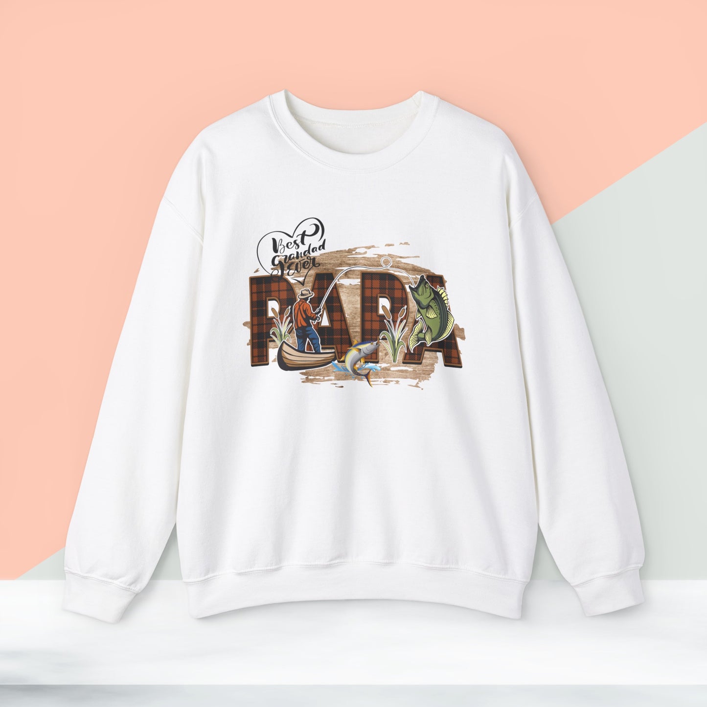 Happy Father's Day Sweatshirt For Papa, Papa Sweatshirt, Gift For Papa,  Papa's Sweatshirt.