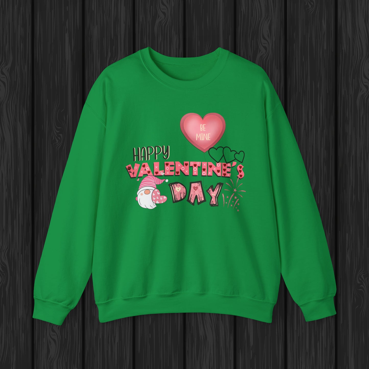 Happy valentines day Unisex Heavy Blend™ Crewneck Sweatshirt