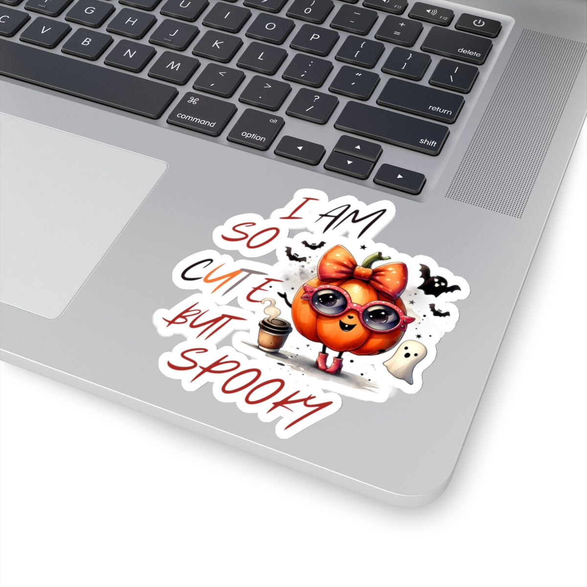 I Am So Cute But Spooky Halloween Kiss-Cut Stickers, Happy Halloween Kiss-Cut Stickers, Spooky Season Kiss-Cut Stickers, Trick Or Treat Halloween Kiss-Cut Stickers.