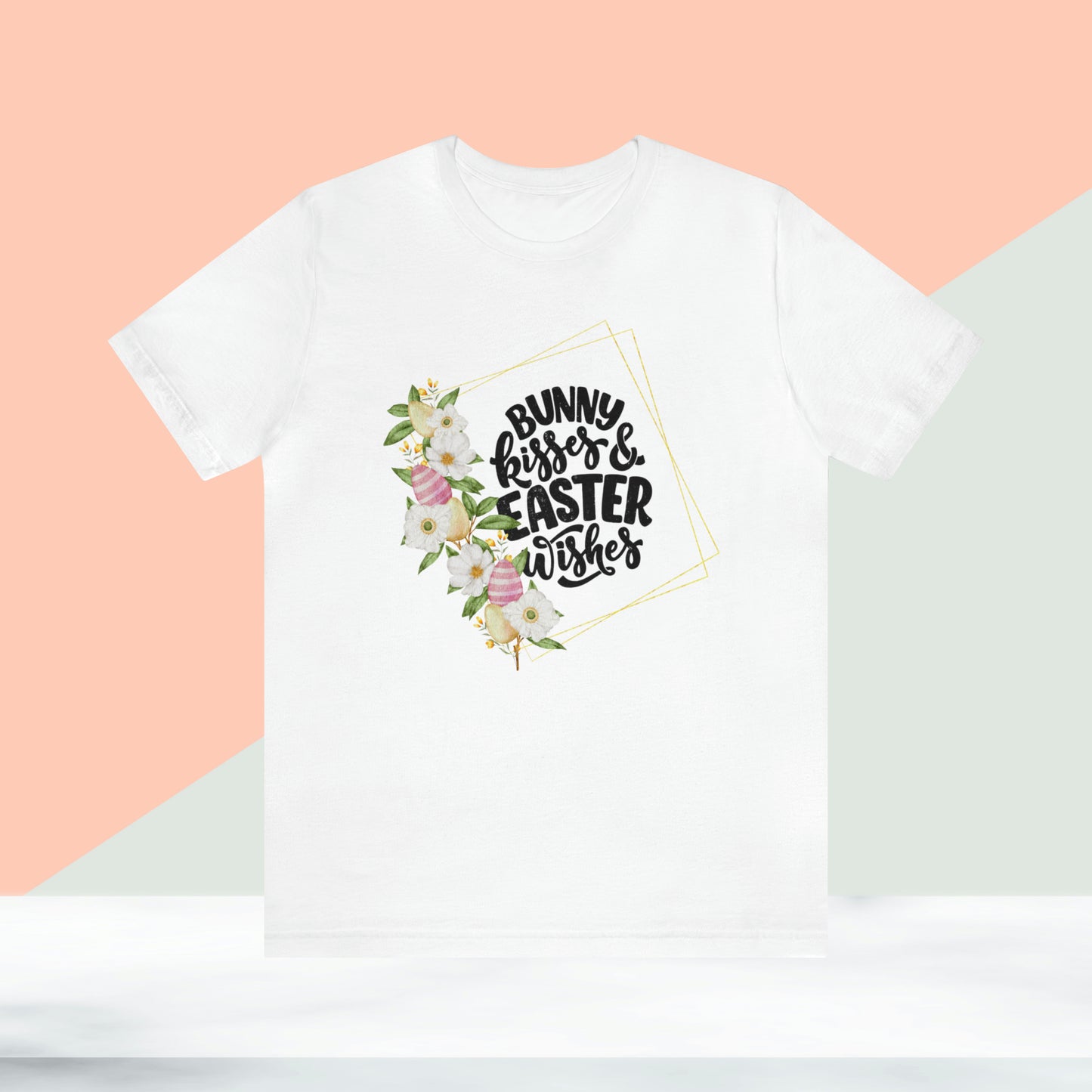 Happy Easter Wishes Unisex Jersey Short Sleeve Tee