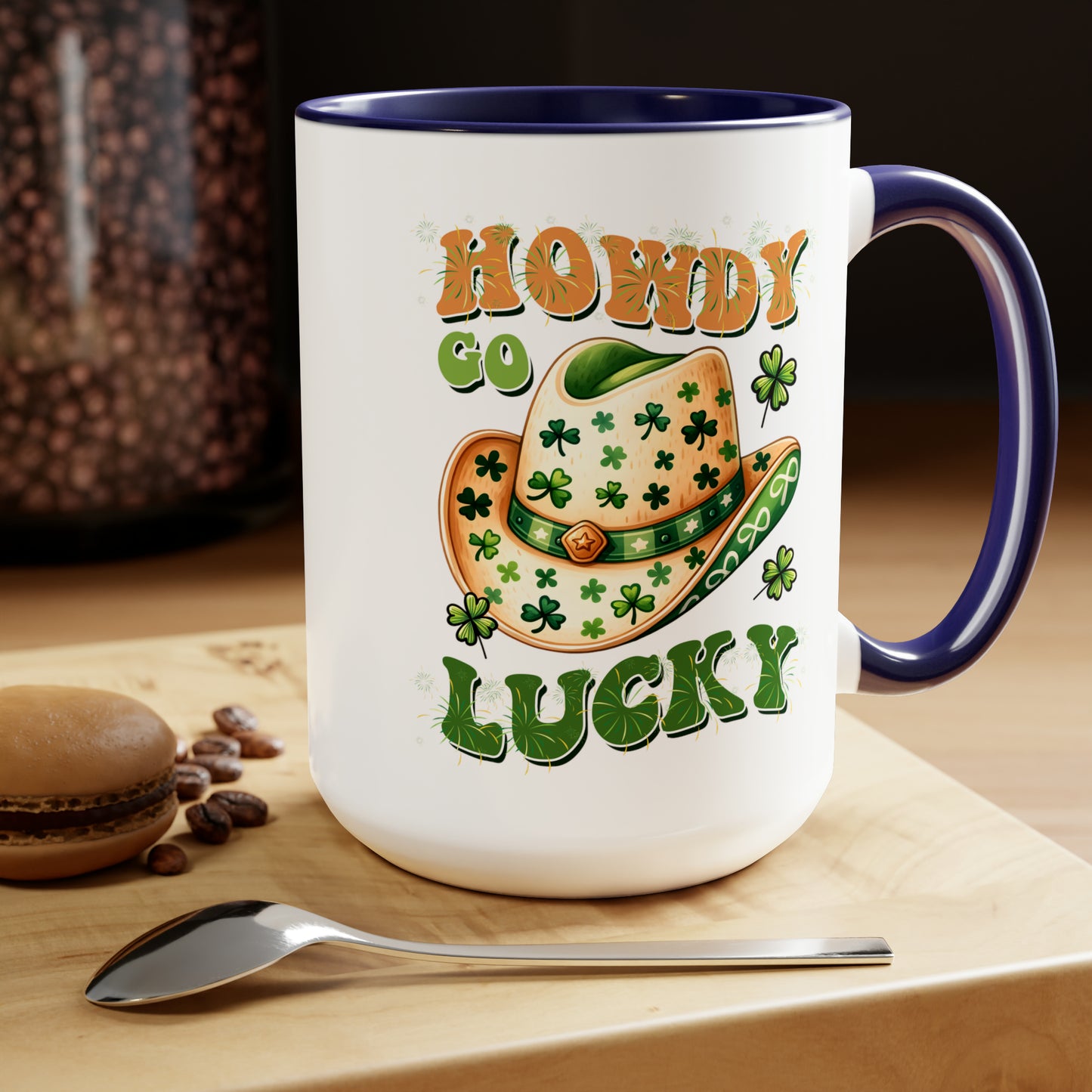 St Patrick's Day two-Tone Coffee Mugs, 15oz