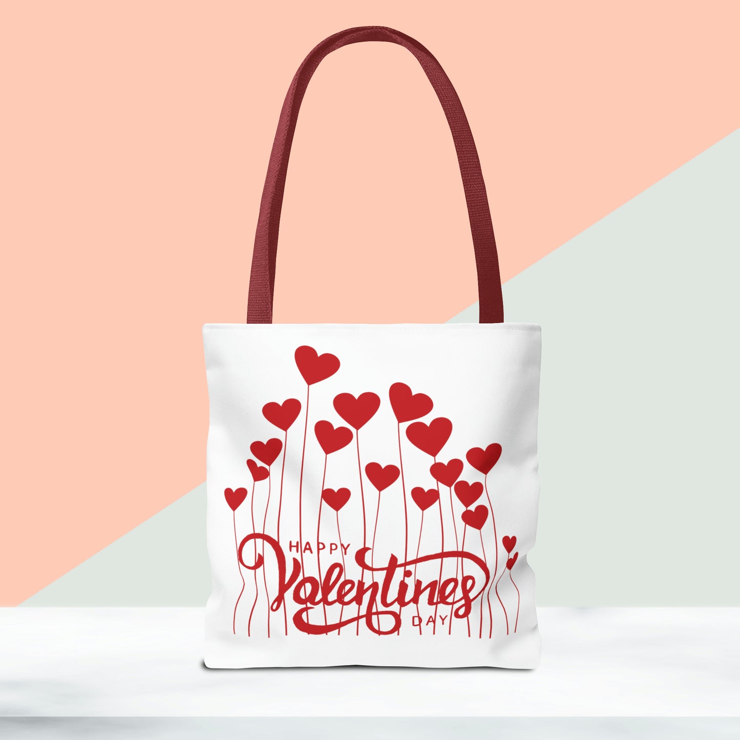 Happy Valentines Day Tote Bag