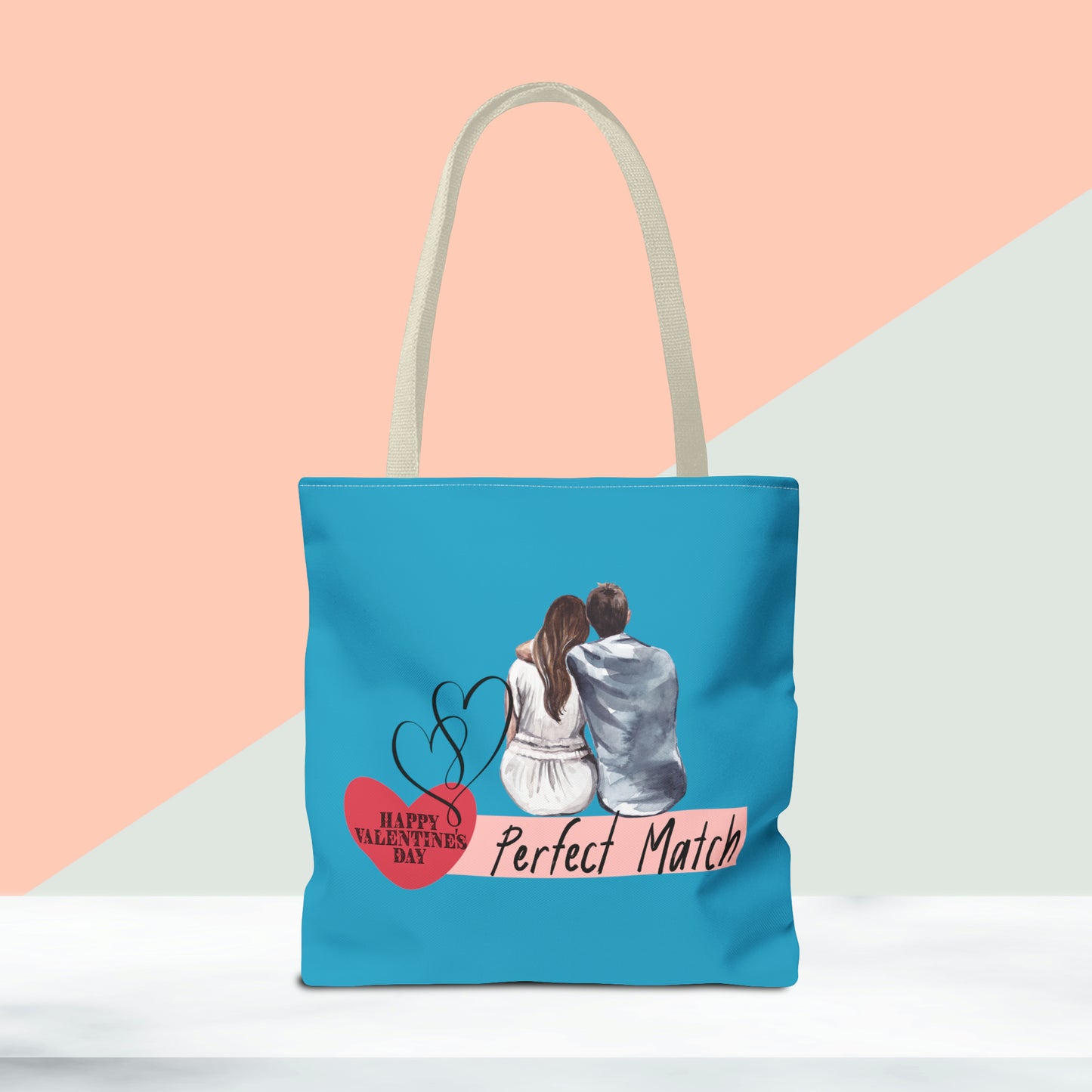 Happy Valentines Day Tote Bag