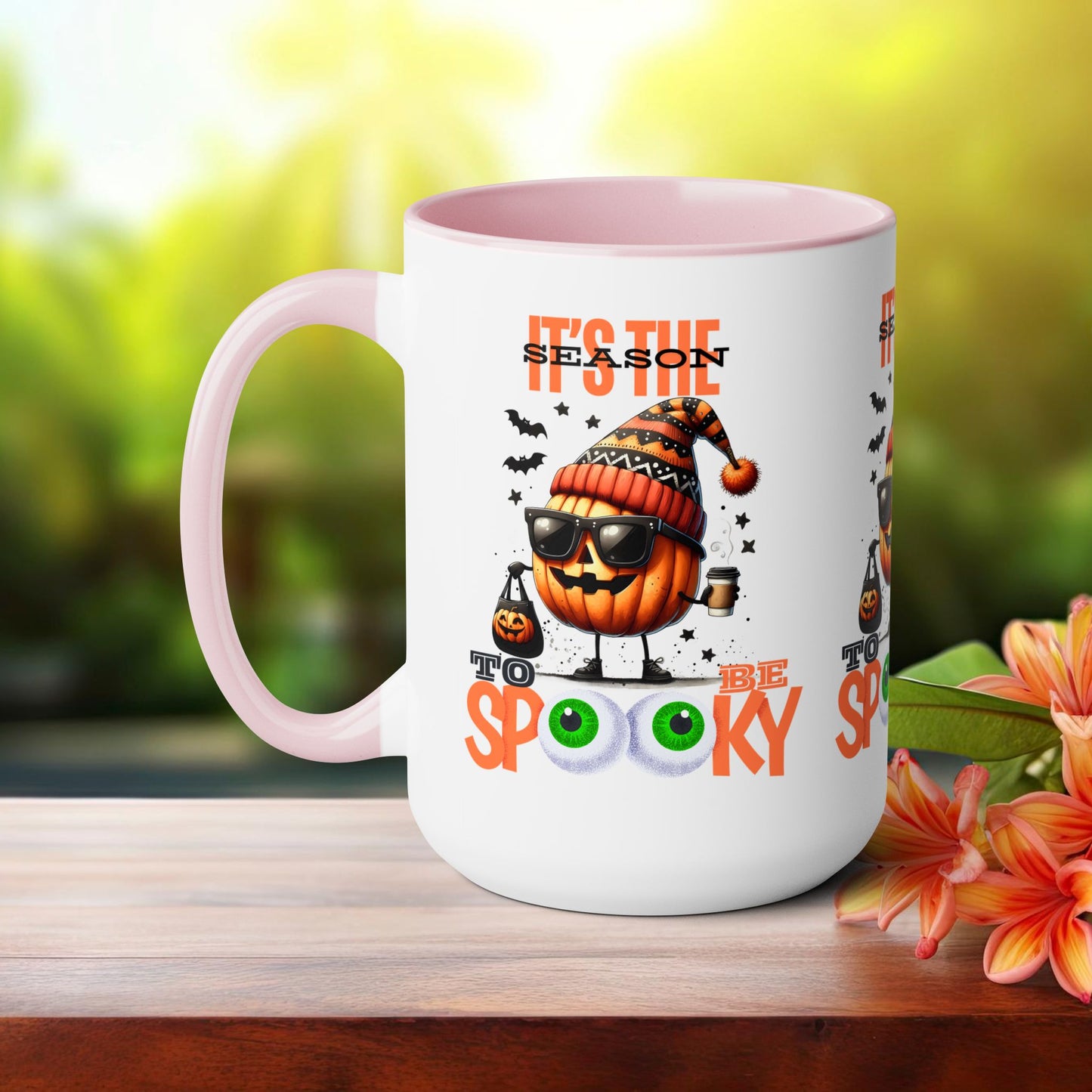 It's The Season To Be Spooky Halloween Coffee Mug,  Let's Go Halloween Coffee Mug, Trick or Treat Halloween Coffee Mug, Cute Skeleton Coffee Mug, Spooky Season Halloween Coffee Mug.