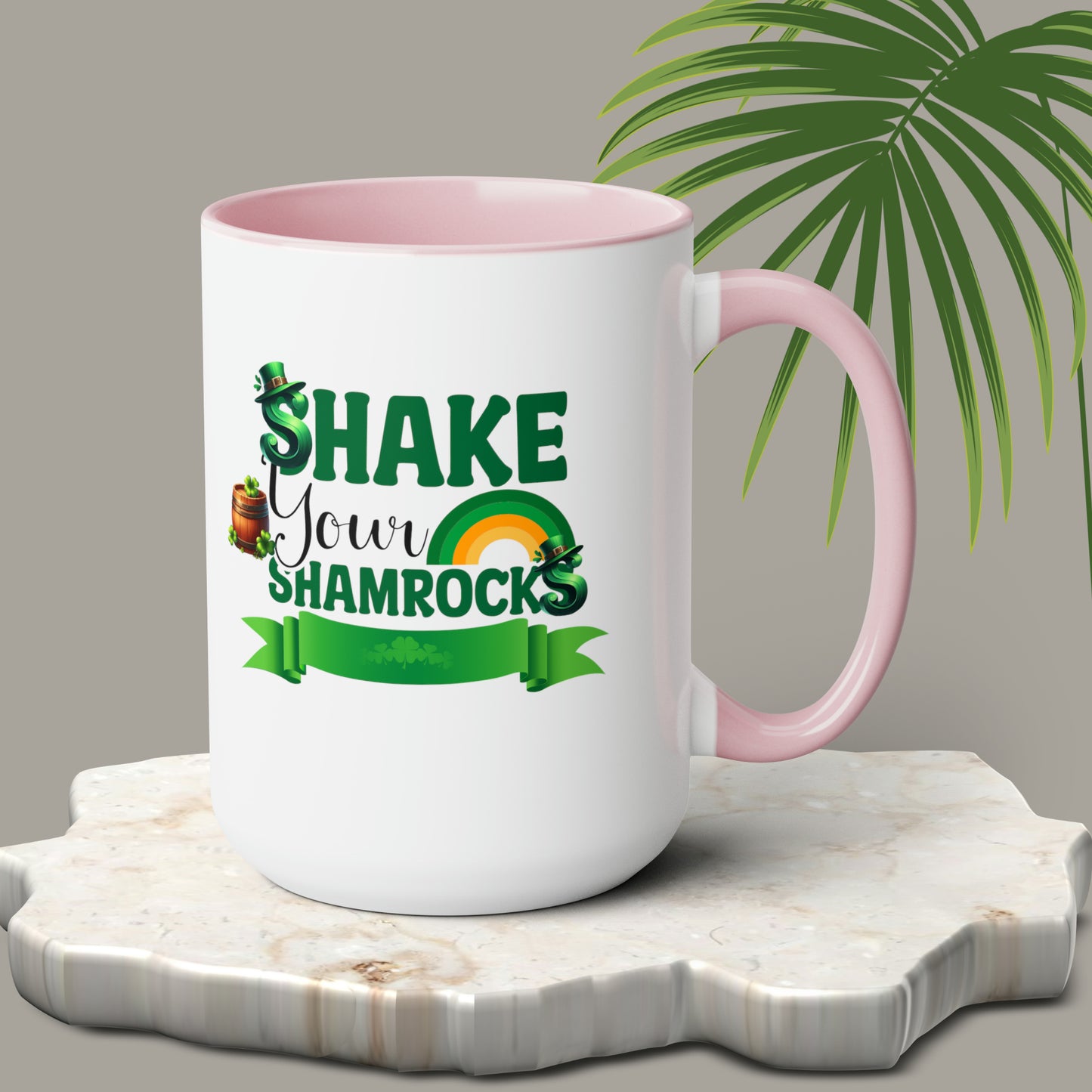 St Patrick's Day two-Tone Coffee Mugs, 15oz