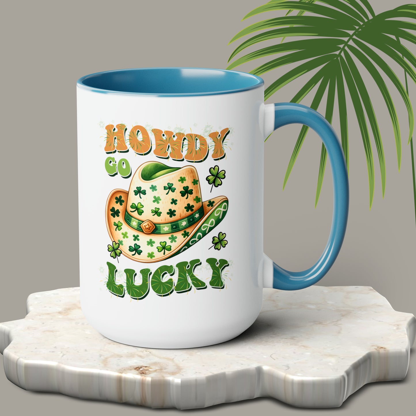 St Patrick's Day two-Tone Coffee Mugs, 15oz