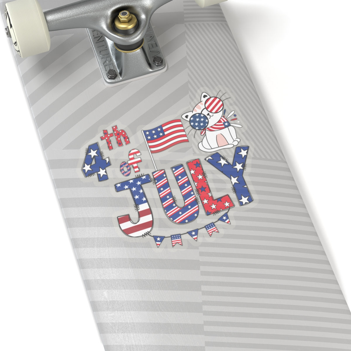 Happy 4th Of July Kiss-Cut Stickers, America, Flag, Peace Love America. Proud To Be An American, Red White Blue stickers. United Fourth of July Stickers.