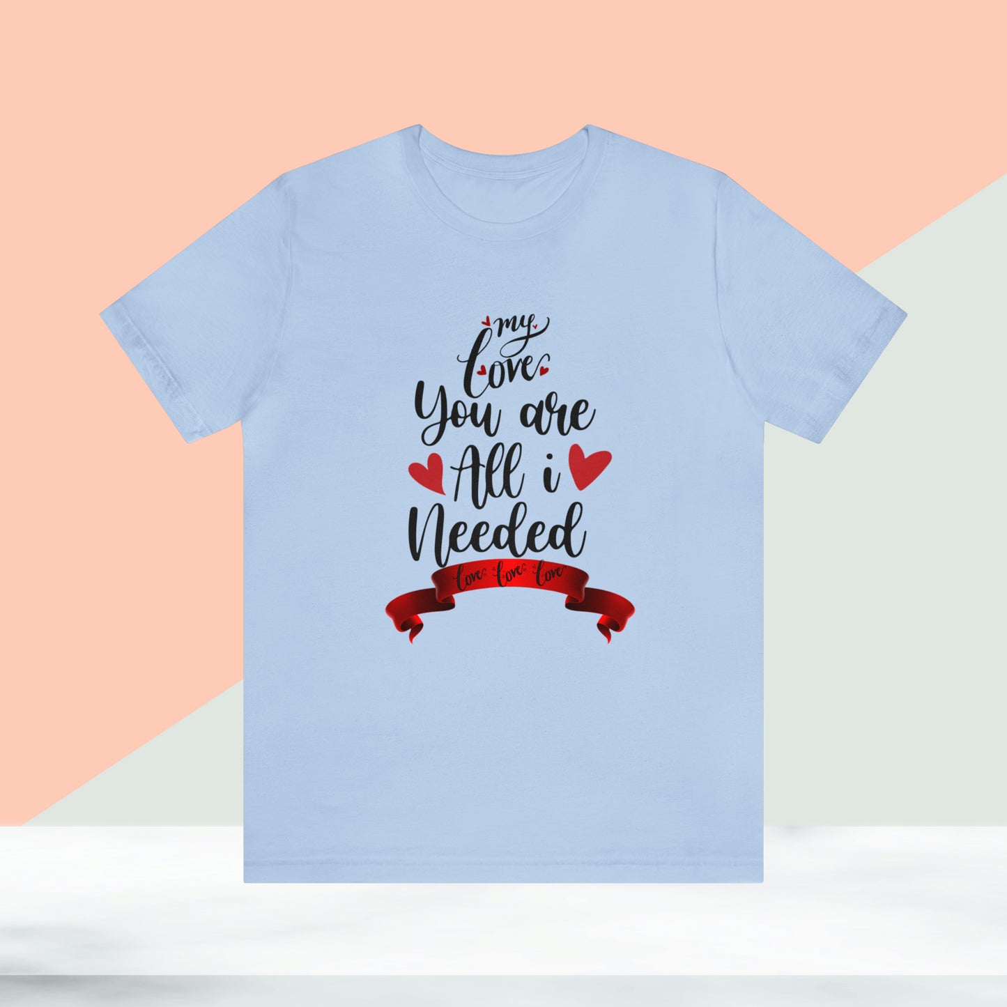 Happy valentines day Unisex Jersey Short Sleeve Tee