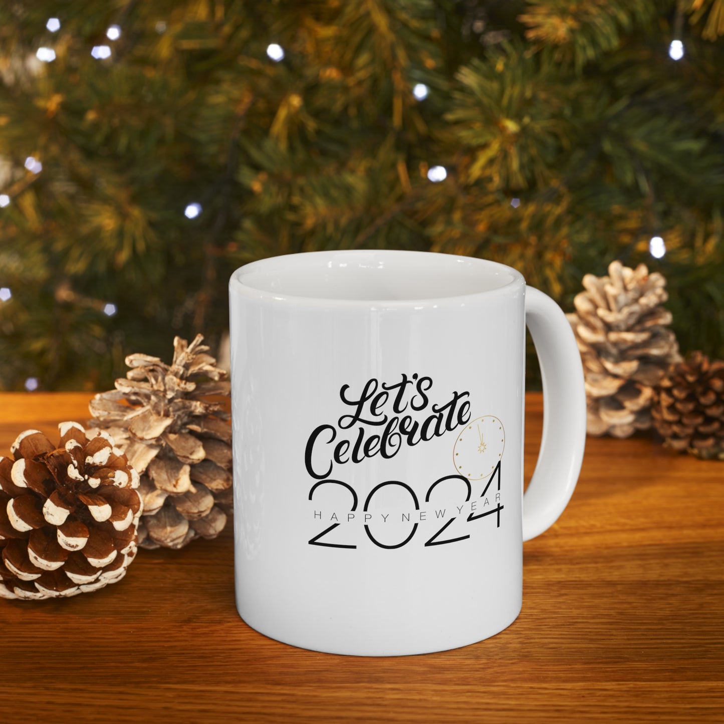 Happy New Year Ceramic Mug 11oz