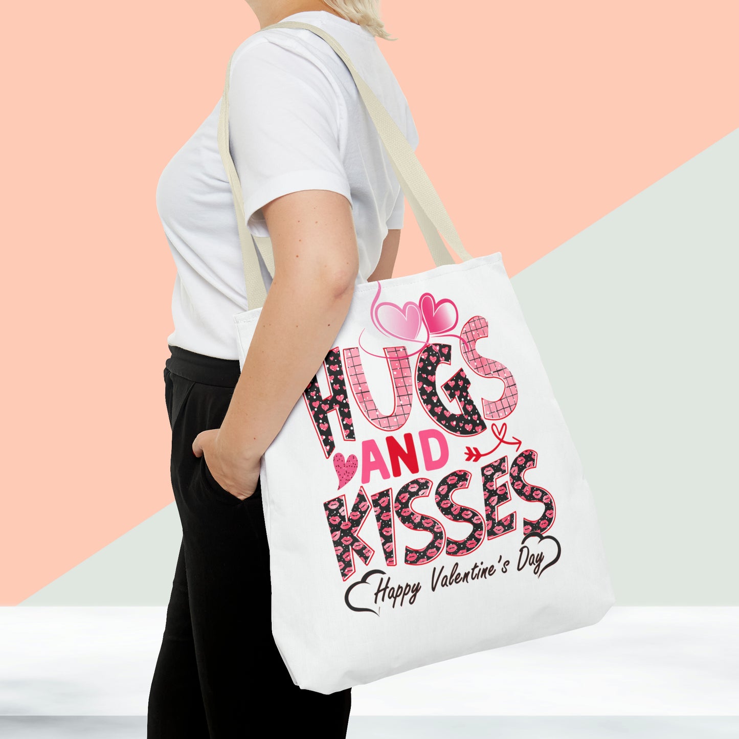 Happy Valentines Day Tote Bag