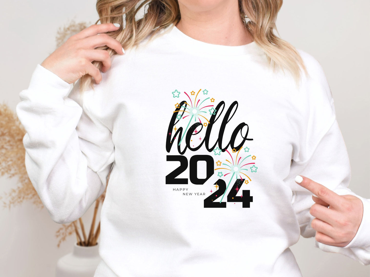 Happy New Year Unisex Heavy Blend™ Crewneck Sweatshirt