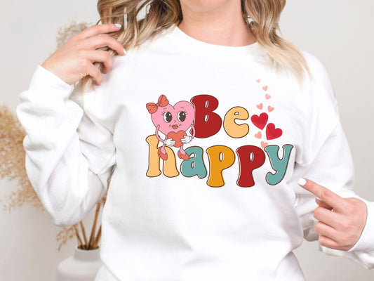 Happy valentines day Unisex Heavy Blend™ Crewneck Sweatshirt