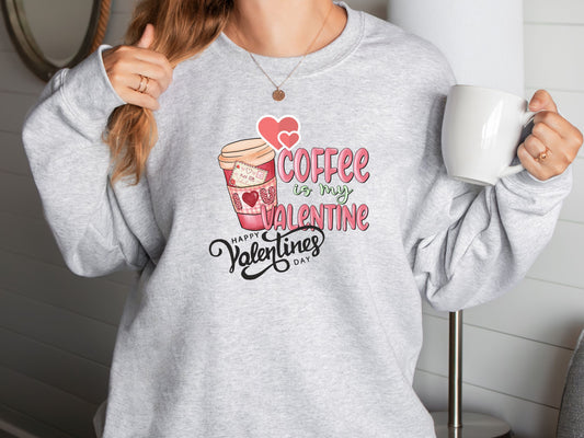 Happy valentines day Unisex Heavy Blend™ Crewneck Sweatshirt