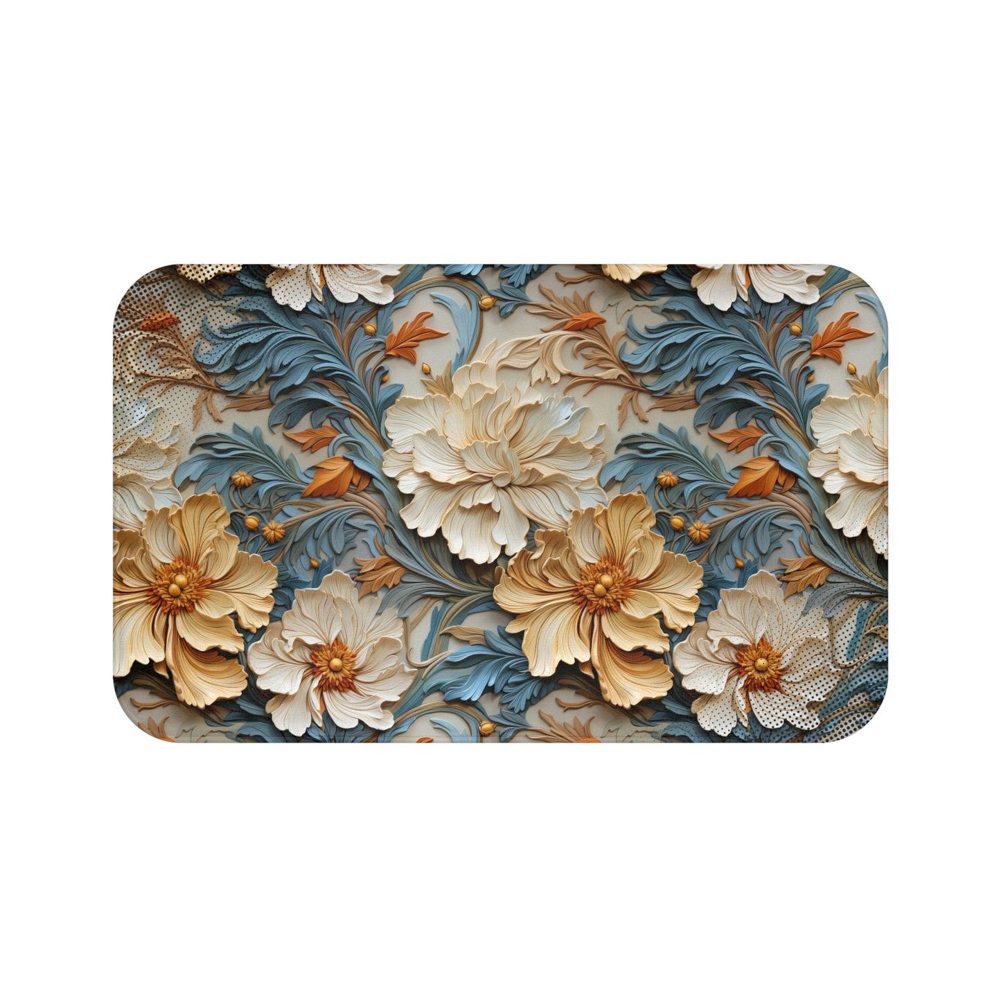 Textured Art Bath Mat