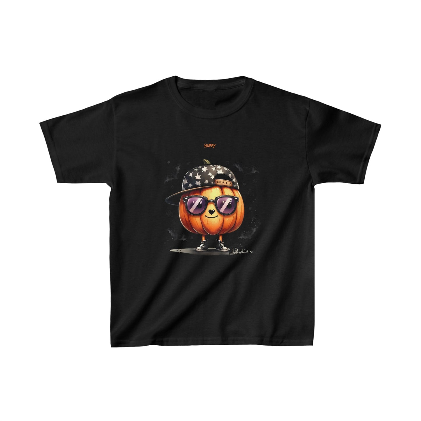 Happy Halloween Kids Shirt, Stay Spooky Halloween Kids Heavy Cotton™ Tee, Spooky Season Kids Shirt, Spooky Vibes Shirt, Trick Or Treat Cotton T-Shirt.