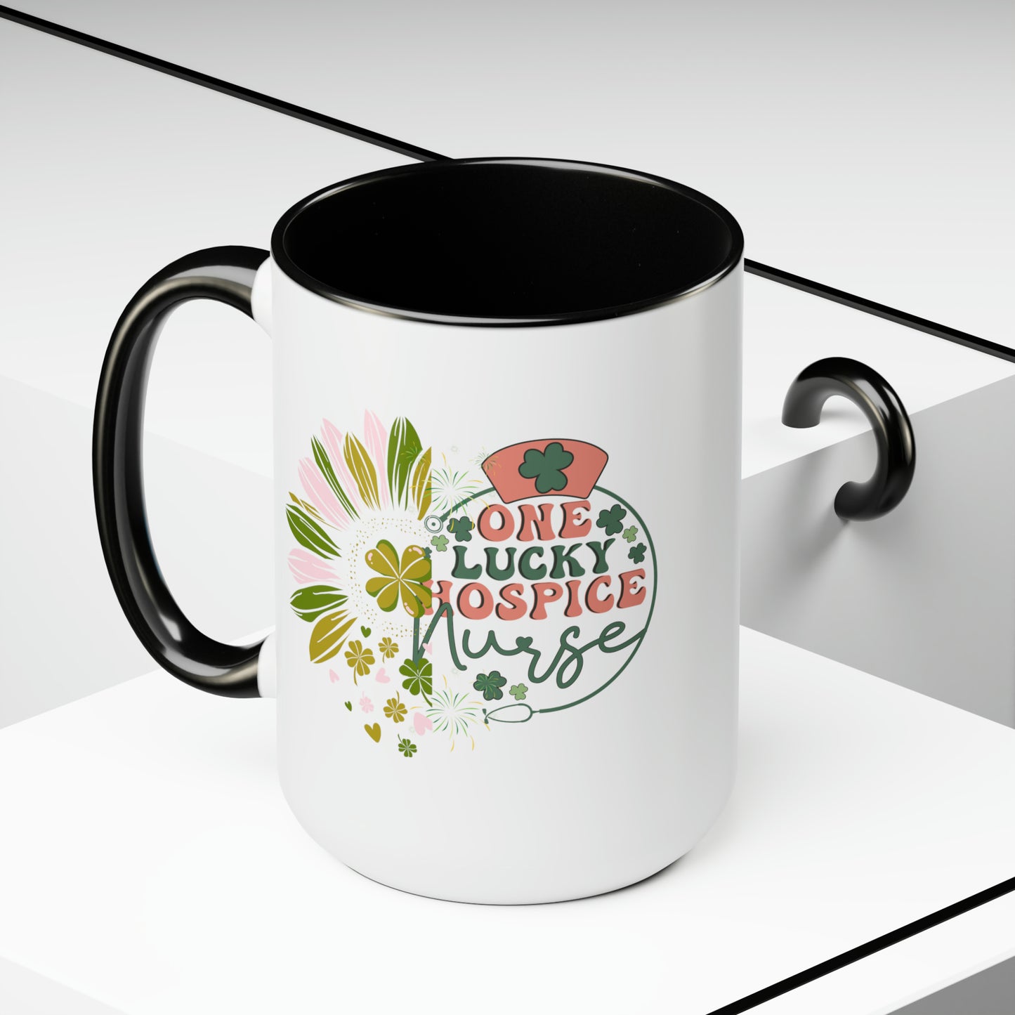 St Patrick's Day two-Tone Coffee Mugs, 15oz