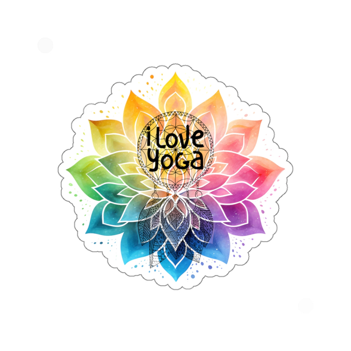 I Love Yoga Kiss-Cut Stickers, Love Yourself Kiss-Cut Stickers, Cute Yoga Kiss-Cut Stickers, Mindful Gift, Yoga lovers Kiss-Cut Stickers, Yoga Instructor Gift, Gift For Yoga lovers, Gift For Yogi.