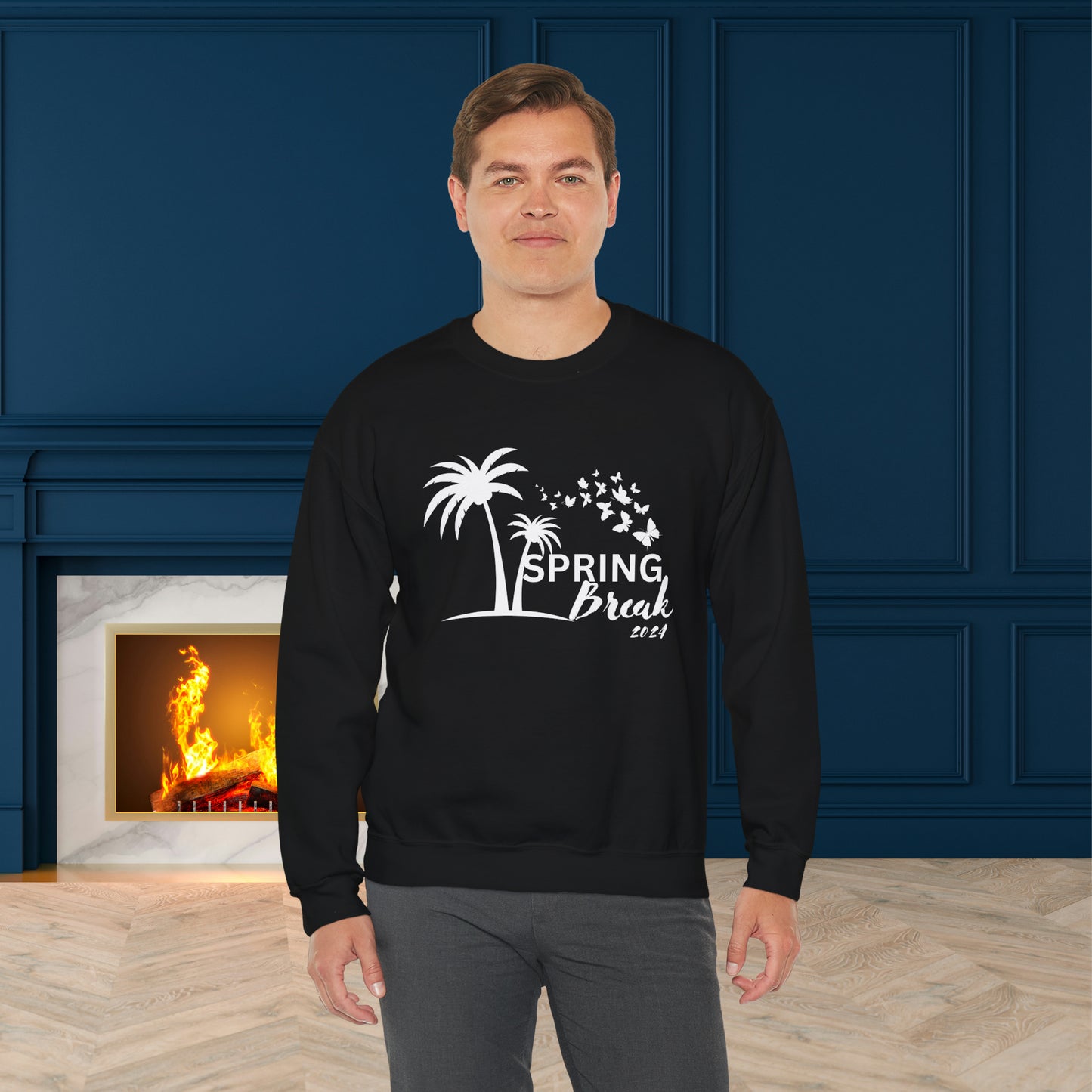 Spring Break 2024 Unisex Crewneck Sweatshirt