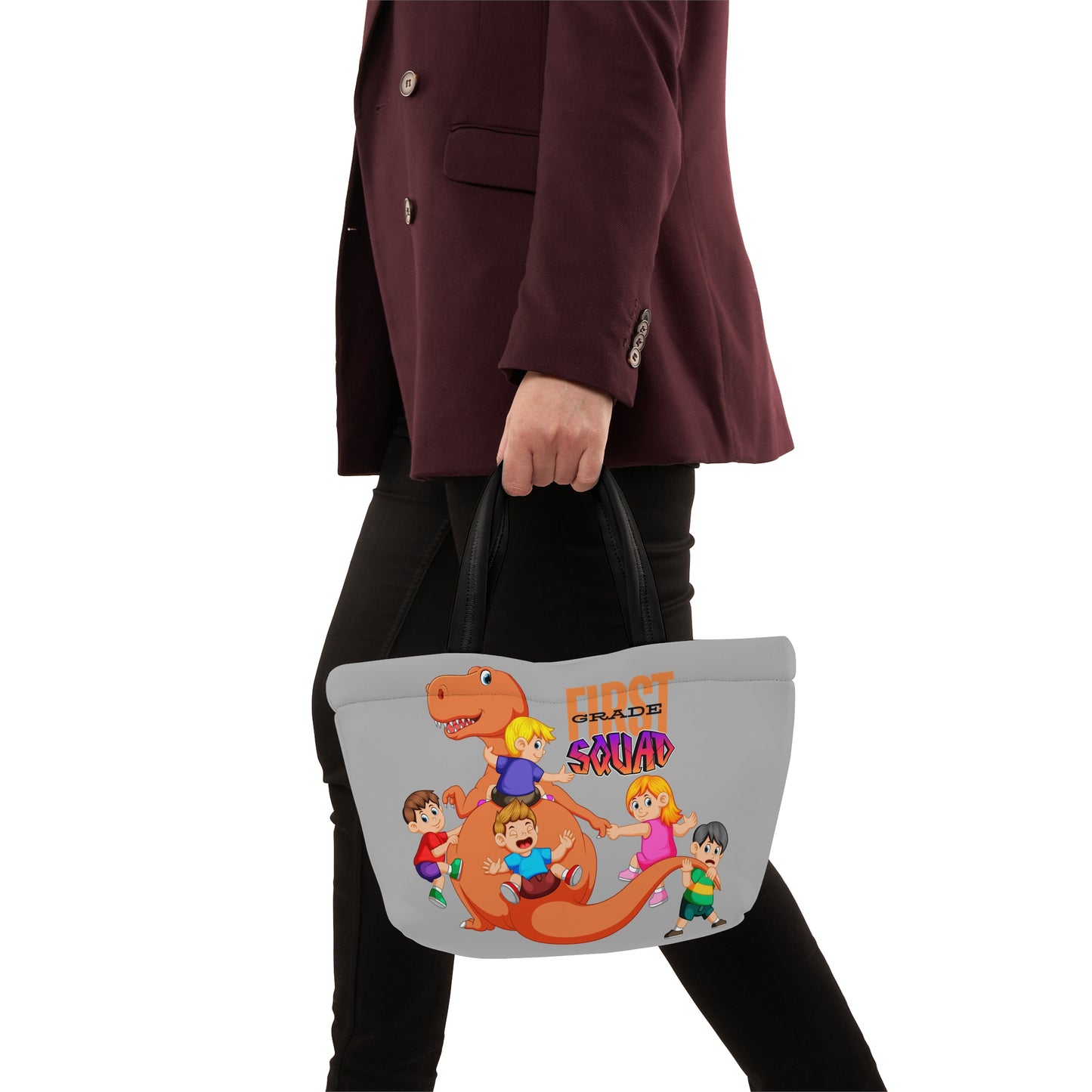 First Grade Squad Lunch Bag, Back To School Lunch Bag, Back to Learning Lunch Bag, Ready for School Lunch Bag.