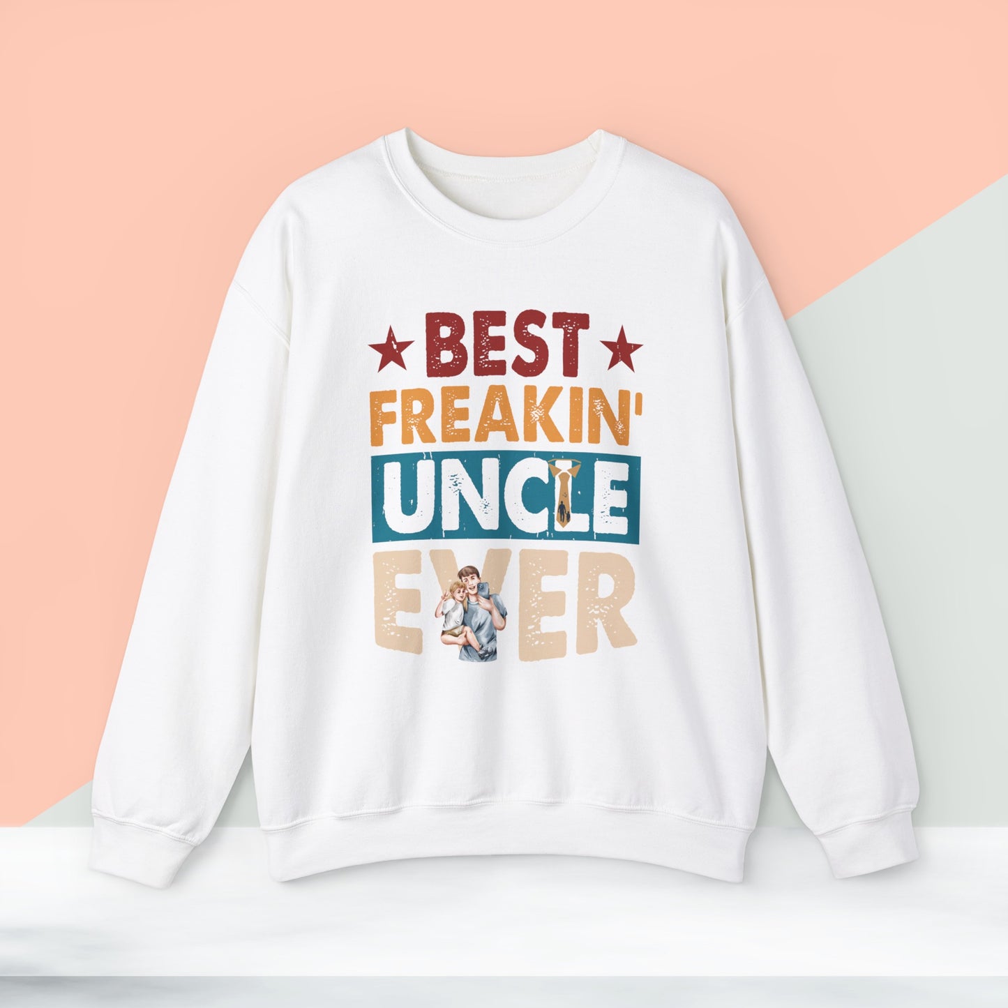 Happy Father's Day Sweatshirt For Uncle, Uncle Sweatshirt, Gift For Uncle.