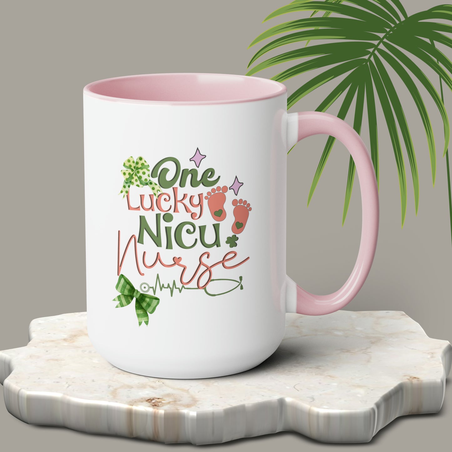 St Patrick's Day two-Tone Coffee Mugs, 15oz