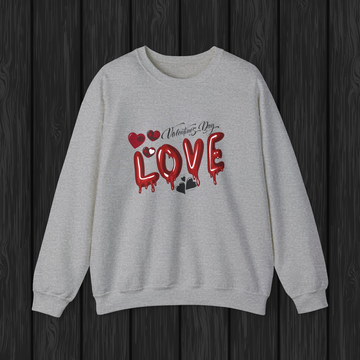 Happy valentines day Unisex Heavy Blend™ Crewneck Sweatshirt