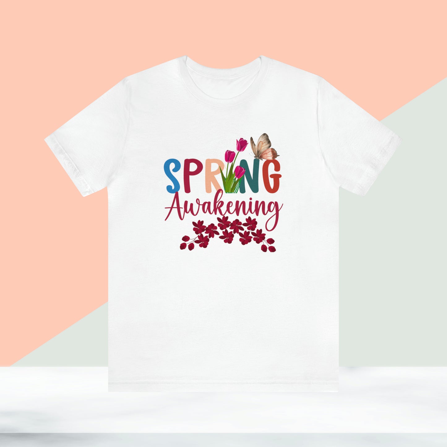 Spring Awakening Unisex T-shirt, Spring Vibes Trendy Shirt.