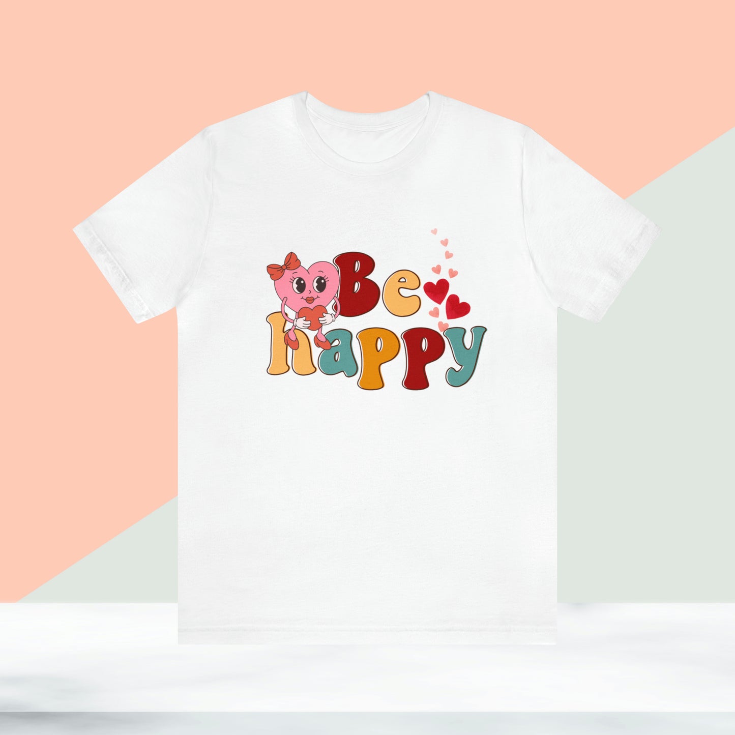 Happy valentines day Unisex Jersey Short Sleeve Tee