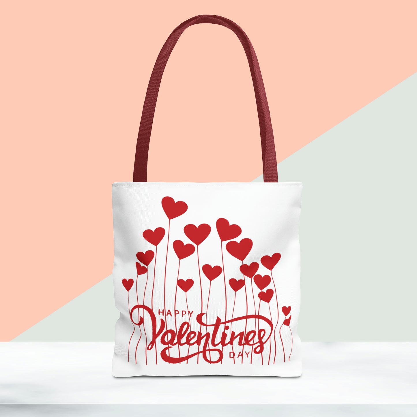 Happy Valentines Day Tote Bag