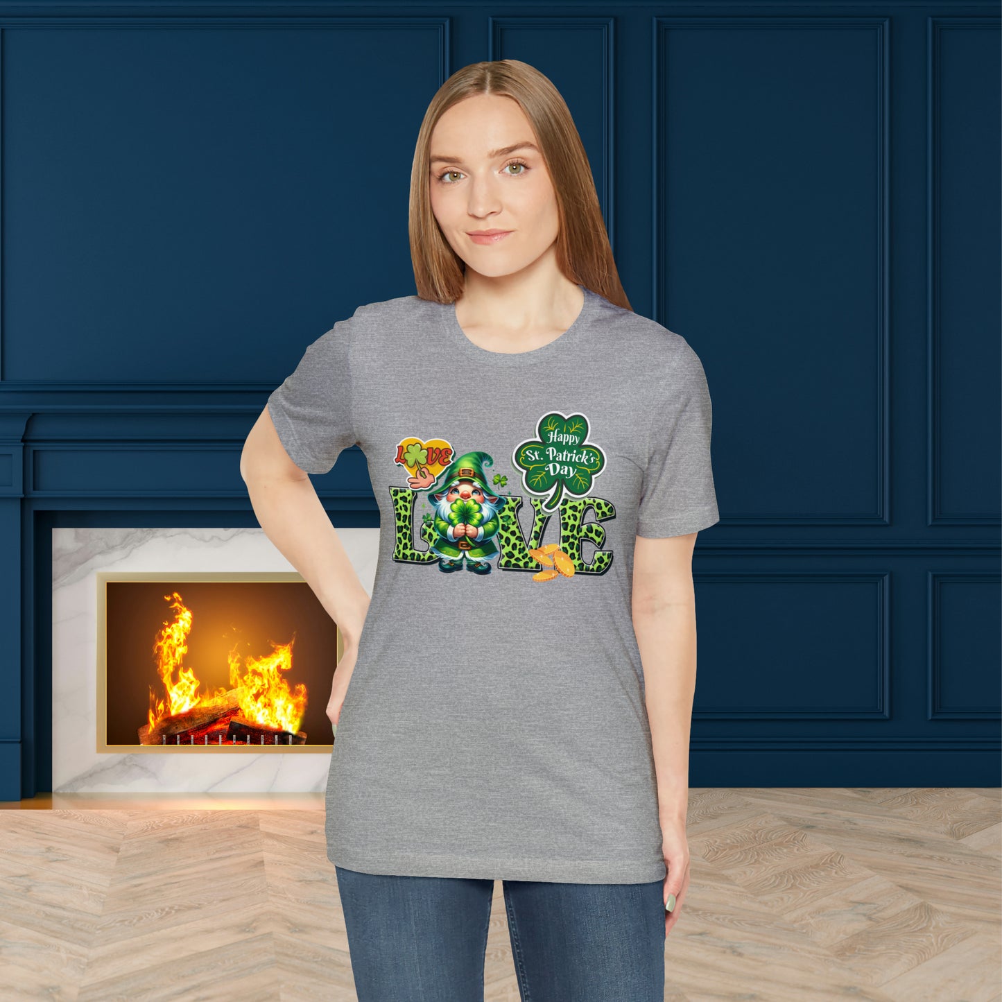 St Patrick's Day Unisex Jersey Short Sleeve Tee