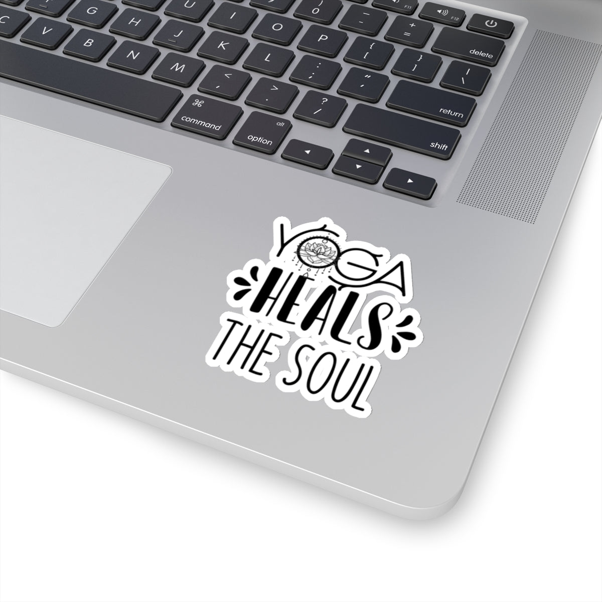 Yoga Heals The Soul Yoga Kiss-Cut Stickers , Cute Kiss-Cut Stickers, Mindful Gift, Yoga lovers Kiss-Cut Stickers, Yoga Instructor Gift, Gift For Yoga lovers, Gift For Yogi.