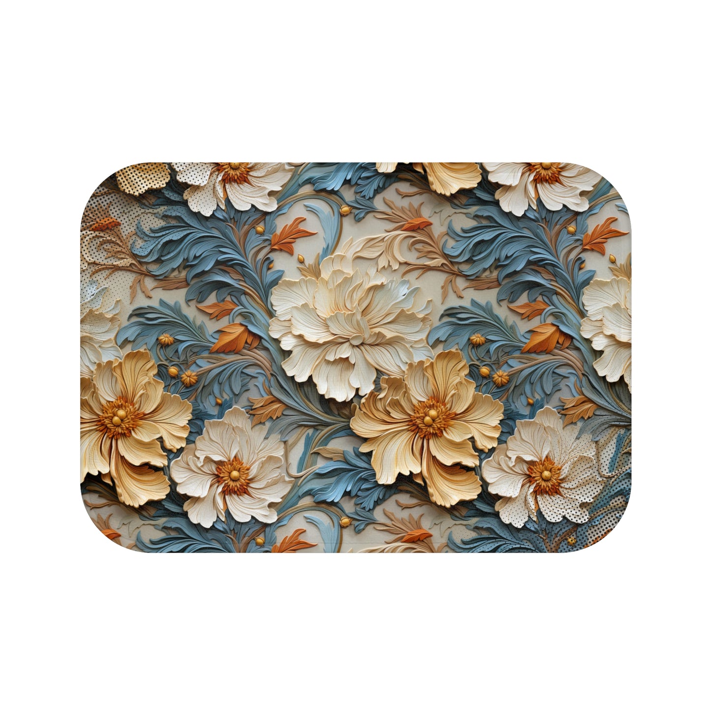 Textured Art Bath Mat