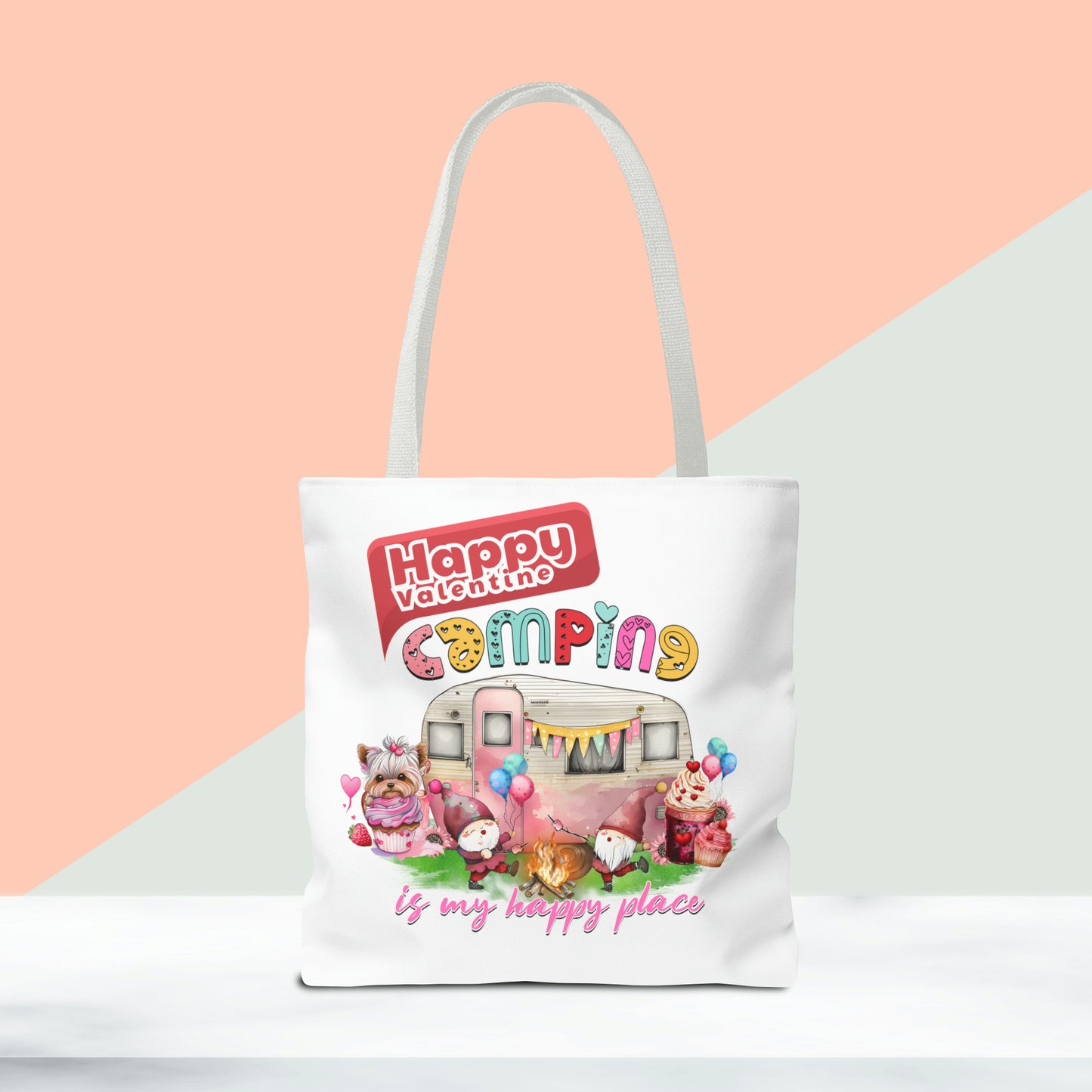 Happy Valentines Day Tote Bag