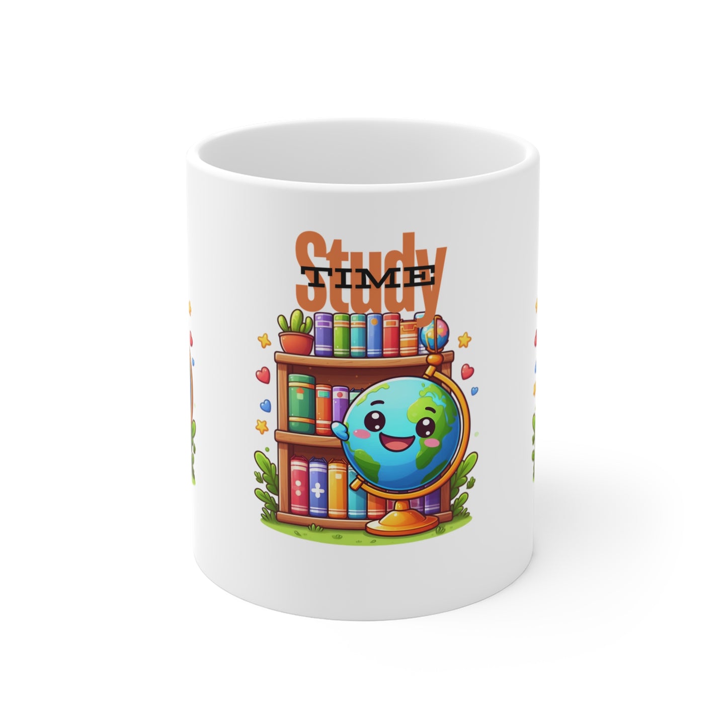 Study Time Mug, Back To School Mug.11oz. Ready To Rule The School Mug.11oz. Ready for School Mug.