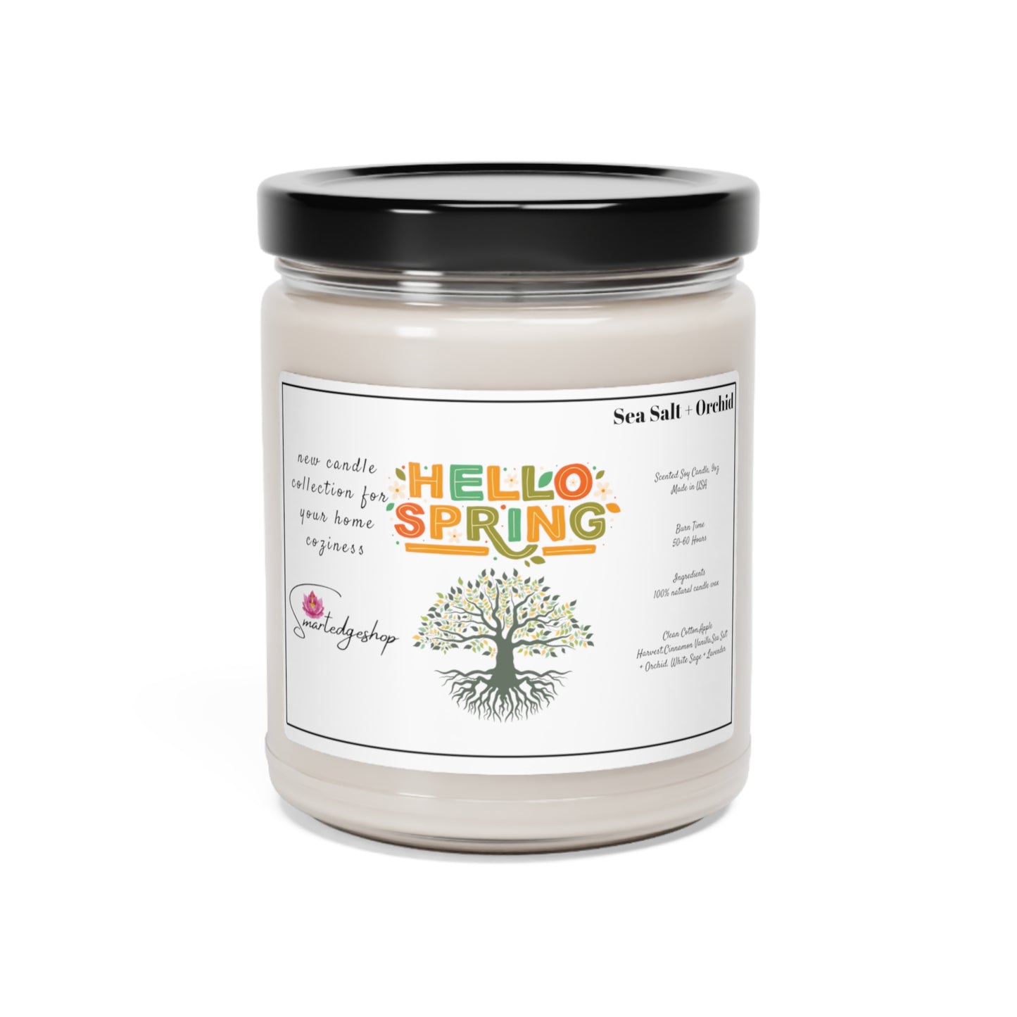 Hello Spring Scented Soy Candle, 9oz