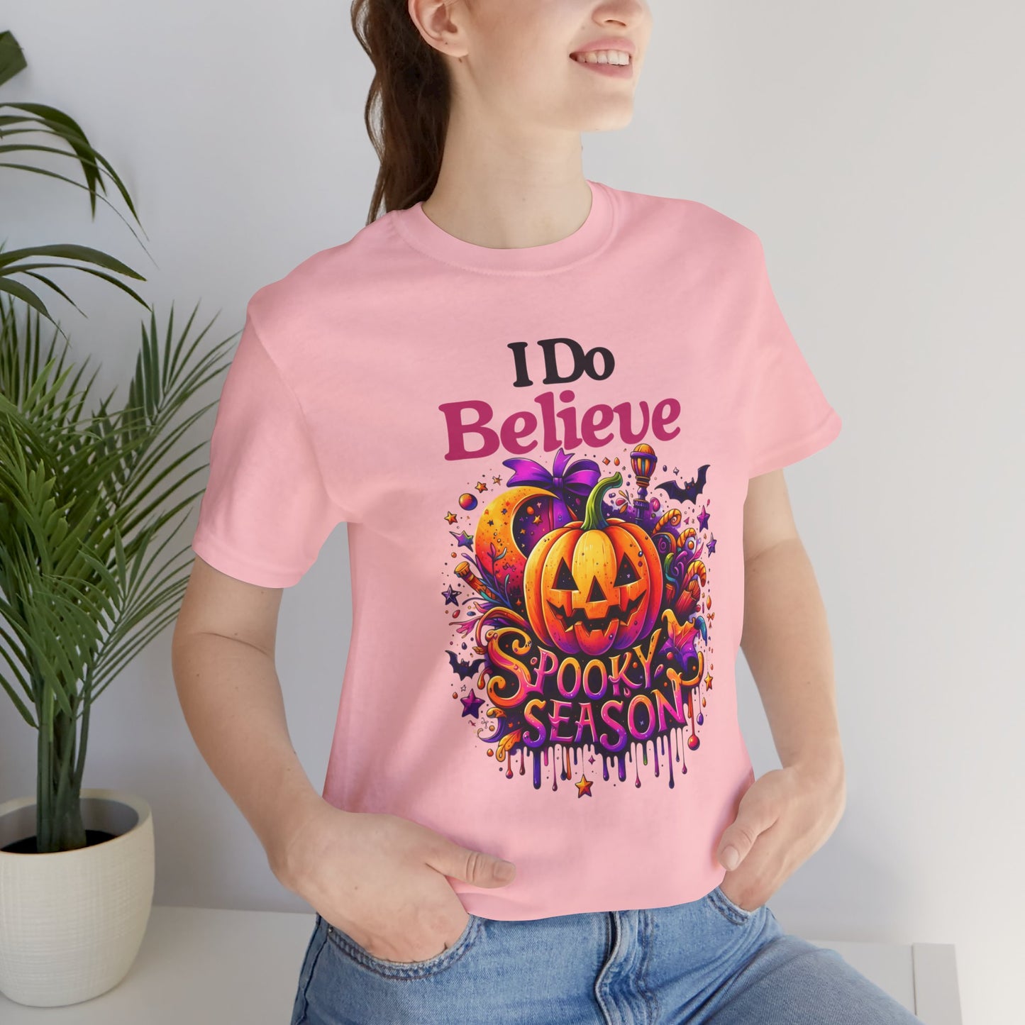 I Do Believe Spooky Season Halloween T-shirt, Happy Halloween T-shirt, Trick Or Treat T-shirt, Halloween T-shirt, Cool Halloween T-shirt, Spooky T-shirt,