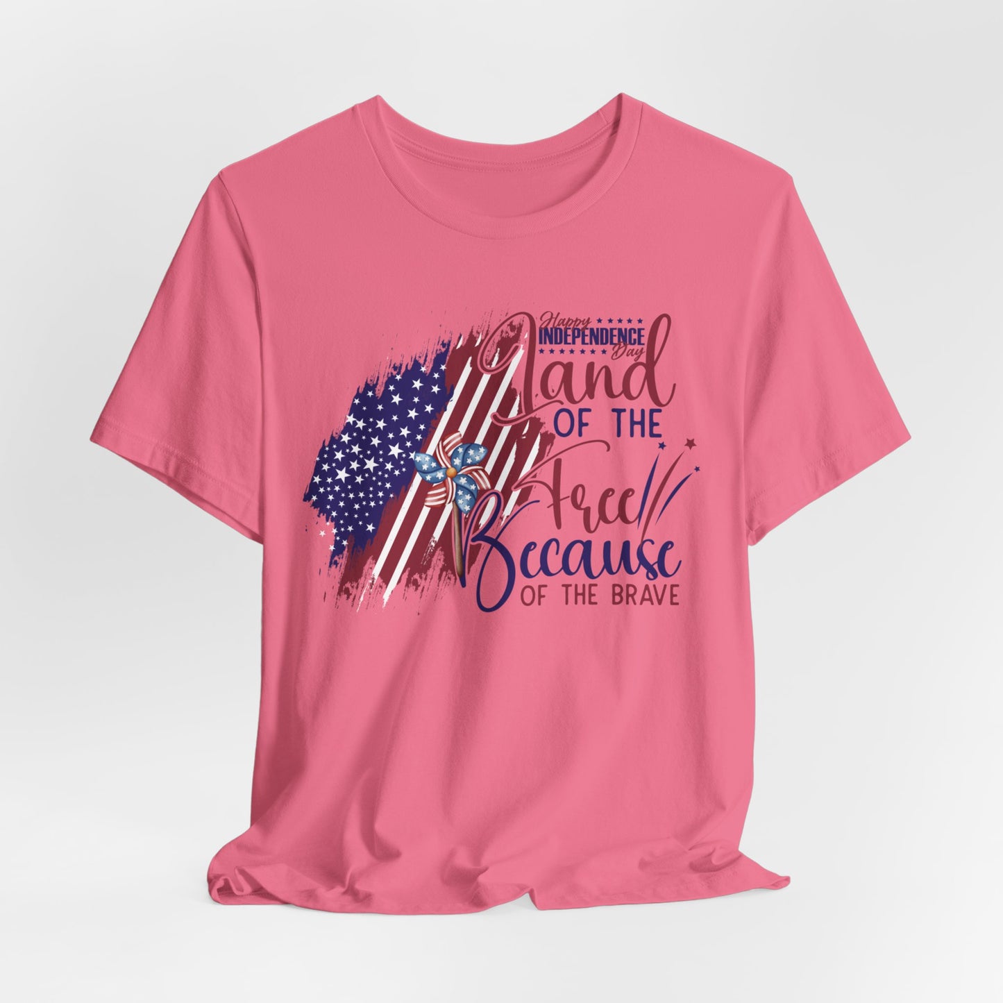 4th of July T-shirt, Happy Independence DayT-Shirt, Fourth of July unisex jersey short sleeve.